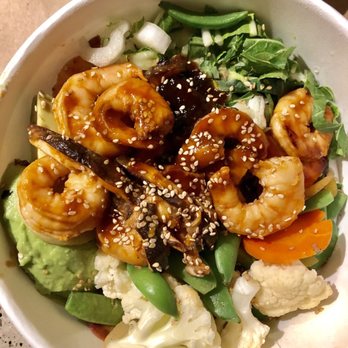 Flower Child - Teriyaki Shrimp & Avocado - New American Near Me - Phoenix, Arizona Flower Child - Teriyaki Shrimp & Avocado - New American Near Me - Phoenix, Arizona