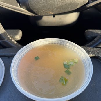 Thai Cottage Bistro - Complimentary soup I guess - Thai Near Me - Rockville, Maryland