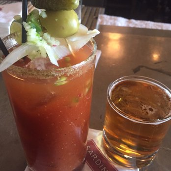 Sardine - Bloody Mary - just watch out for the veggie bits! - French Near Me - Madison, Wisconsin Sardine - Bloody Mary - just watch out for the veggie bits! - French Near Me - Madison, Wisconsin