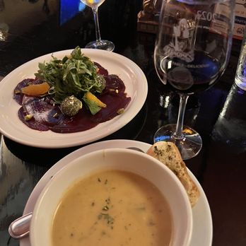 Maxine's On Shine - Beets and mushroom bisque - New American Near Me - Orlando, Florida Maxine's On Shine - Beets and mushroom bisque - New American Near Me - Orlando, Florida