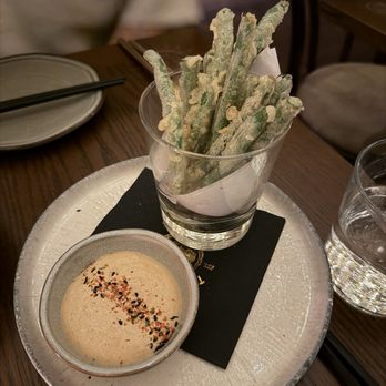 The Night We Met - Tempura green bean fries - Cocktail Bars Near Me - Los Angeles, California
