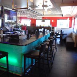 Sakana Sushi & Asian Bistro - A shot looking towards the front windows.