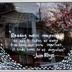 Dotters Books - This is the lovely front window of Dotters Books.