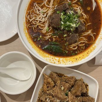 Bao House - Braised Spicy Beef Soup Noodles & Deep Fried Crispy Tofu - Dumplings Near Me - Toronto, Ontario