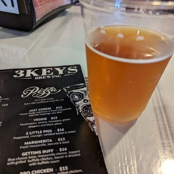 3 Keys Brewing - Pizza menu - Breweries Near Me - Bradenton, Florida