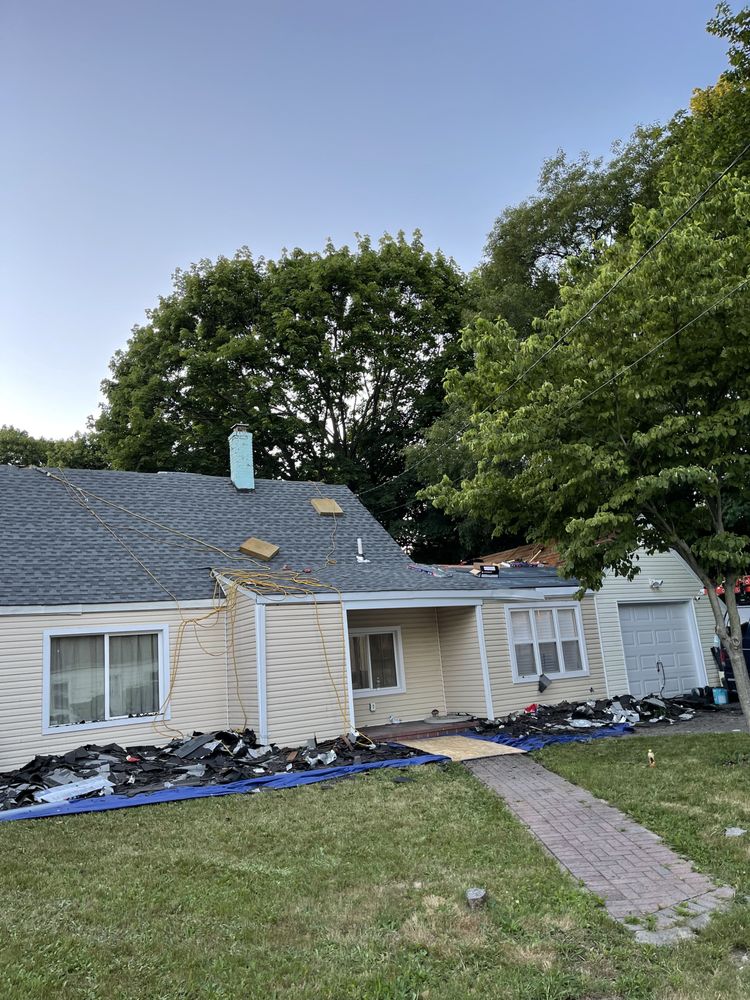 Slide of Galaxy Roofing