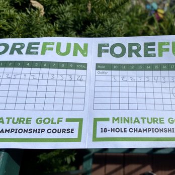 Parkville Mini Golf - a scorebook for the tournament - Mini Golf Near Me - Parkville, Missouri Parkville Mini Golf - a scorebook for the tournament - Mini Golf Near Me - Parkville, Missouri