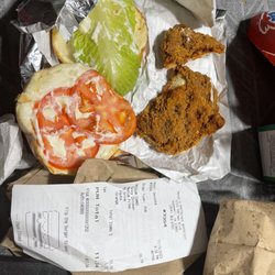 Wendy's - Wendy's #1231 need to be investigated asap the manager on duty the night I brought this sandwich was rude as hell over the phone.