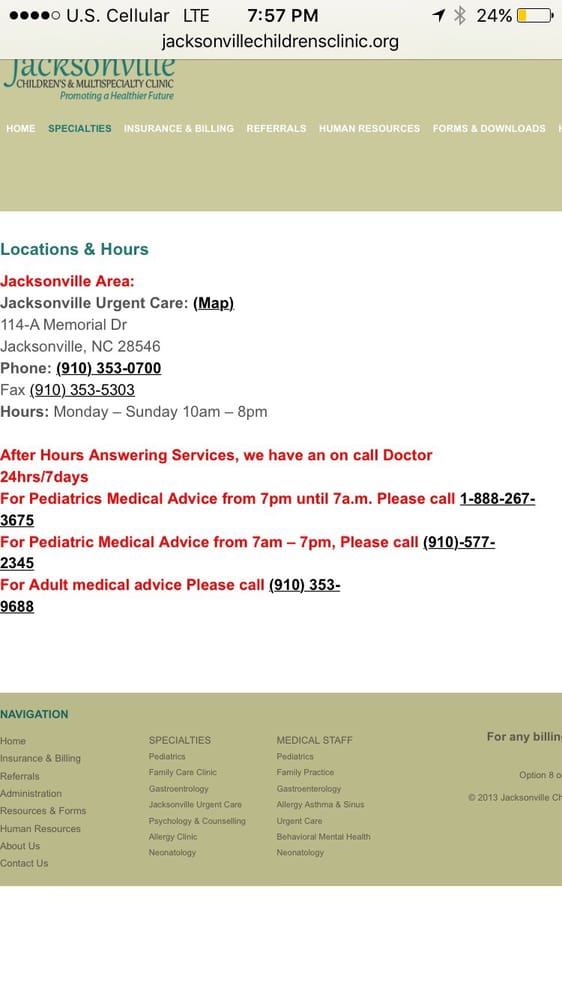 JACKSONVILLE URGENT CARE Updated August 2024 17 Reviews 114A