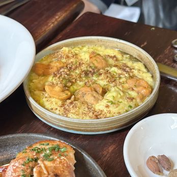 Casa Mono - Creamy Eggs with Sea Urchin , Walnuts , Lime and Ancient Anchovy Oil @davideatsdc - Spanish Near Me - New York, New York Casa Mono - Creamy Eggs with Sea Urchin , Walnuts , Lime and Ancient Anchovy Oil @davideatsdc - Spanish Near Me - New York, New York
