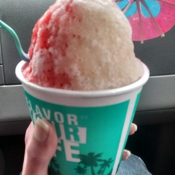 Bahama Buck's - Toasted coconut/ red raspberry :) - Shaved Ice Near Me - Albuquerque, New Mexico