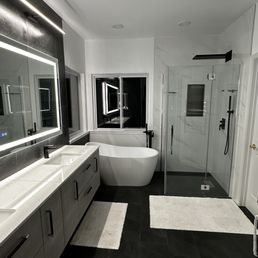 Master bathroom, all done. Master bathroom, all done.