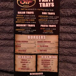 Original Italian Pizza - Party trays, burgers, deserts, and kids meals