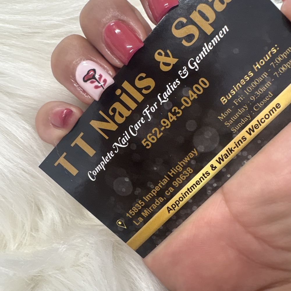 TT Nails & Spa - Simple but nice! Love coming here! This lady is awesome! - Nail Salons Near Me - La Mirada, California TT Nails & Spa - Simple but nice! Love coming here! This lady is awesome! - Nail Salons Near Me - La Mirada, California