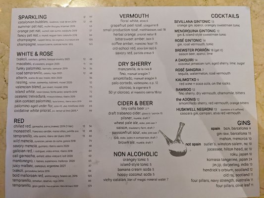 Menu photo 3 Estadio Charleston, SC