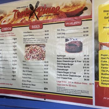 Tori's Place - Menu - Soul Food Near Me - Sacramento, California Tori's Place - Menu - Soul Food Near Me - Sacramento, California