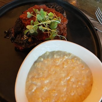 1816 Modern Kitchen & Drinks - Stuffed meatloaf, corn and I skipped the Brussels to swap out with fries (not pictured - but tons of them to share) - Southern Near Me - Corydon, Indiana 1816 Modern Kitchen & Drinks - Stuffed meatloaf, corn and I skipped the Brussels to swap out with fries (not pictured - but tons of them to share) - Southern Near Me - Corydon, Indiana