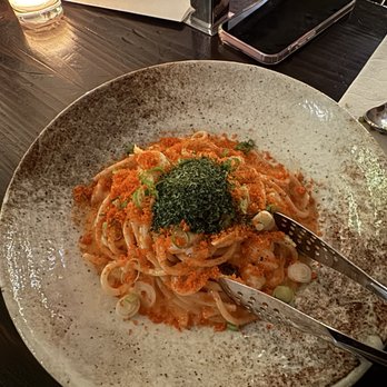 Noreetuh - Mentaiko Spaghetti (OL) - New American Near Me - New York, New York Noreetuh - Mentaiko Spaghetti (OL) - New American Near Me - New York, New York