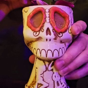 Hugman's Oasis - 'Zombie' drink - Tiki Bars Near Me - San Antonio, Texas Hugman's Oasis - 'Zombie' drink - Tiki Bars Near Me - San Antonio, Texas