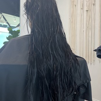 Salon Rose - My long hair before the cut - Hair Salons Near Me - Henderson, Nevada