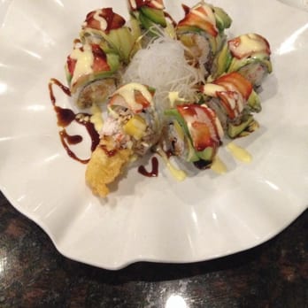 MK's Sushi - Reggae Roll - amazing!! - Sushi Bars Near Me - Bedford, Texas MK's Sushi - Reggae Roll - amazing!! - Sushi Bars Near Me - Bedford, Texas