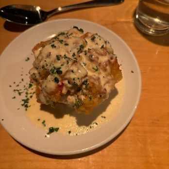 Feast - Lobster corn bread pudding- touch of genius. - New American Near Me - Tucson, Arizona