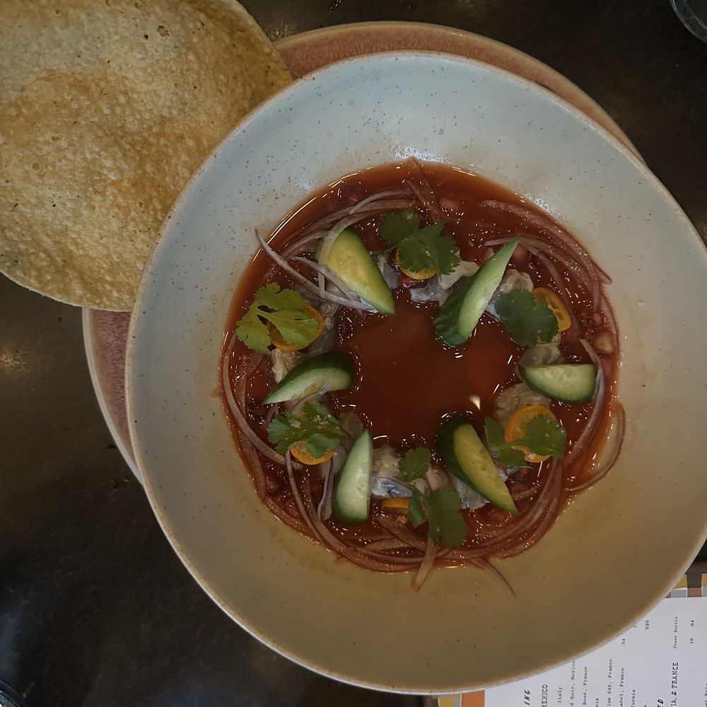 Ka'teen - Pomegranate Aguachiles - Mexican Near Me - Los Angeles, California