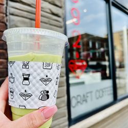 392 Caffe - Davenport - Iced Matcha Latte; MUST for my sweet matcha lovers