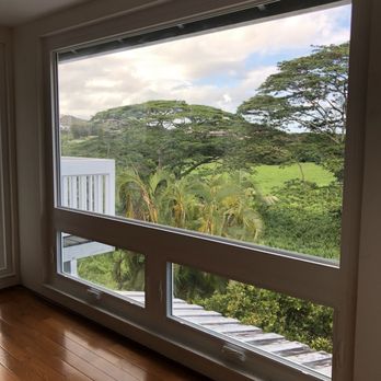 Diamond Head Windows & Doors - Also replaced 3 sets of jalousies w/2 awnings & enlarged picture window. Awnings keep rain out while able to be left open for ventilation. - Windows Installation Near Me - Aiea, Hawaii Diamond Head Windows & Doors - Also replaced 3 sets of jalousies w/2 awnings & enlarged picture window. Awnings keep rain out while able to be left open for ventilation. - Windows Installation Near Me - Aiea, Hawaii