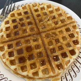 The waffles are amazing