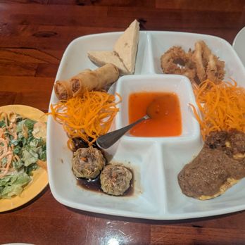 Sabai Thai Winchester - Thai sampler - Thai Near Me - Winchester, Virginia