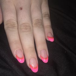 Lucky Nails - My daughters finger nails.