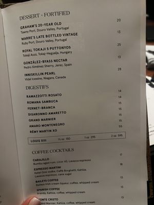 Menu photo 2 Chop Steakhouse & Bar Coconut Grove, FL Menu photo 2 Chop Steakhouse & Bar Coconut Grove, FL