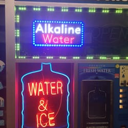Pure Water and Ice - Alkaline water stable 9.5ph