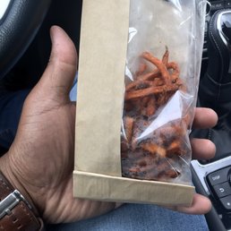 Crinkle fries? I don't know what this is supposed to be.