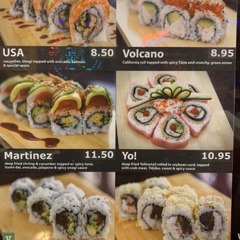 Yo Sushi - Menu - Sushi Bars Near Me - Martinez, California