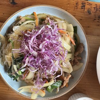 Step Korean Bistro - Beef Japchae - Korean Near Me - Sparks, Nevada Step Korean Bistro - Beef Japchae - Korean Near Me - Sparks, Nevada