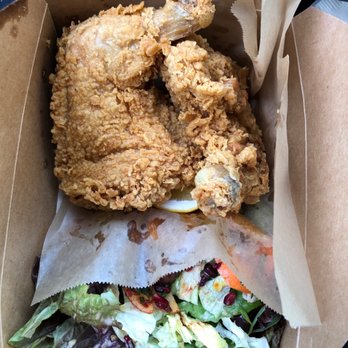 2207 - Chicken and market salad. - Korean Near Me - Richmond, California