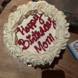 Red velvet birthday cake