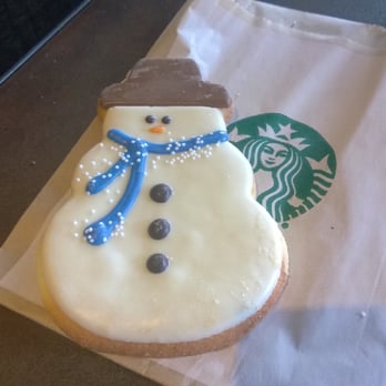 Starbucks - Snowman Cookie - Coffee & Tea Near Me - Carlsbad, California Starbucks - Snowman Cookie - Coffee & Tea Near Me - Carlsbad, California