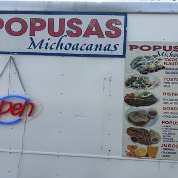 Popusas Michoacanas - Menu April 2025 - Food Trucks Near Me - Medford, Oregon Popusas Michoacanas - Menu April 2025 - Food Trucks Near Me - Medford, Oregon