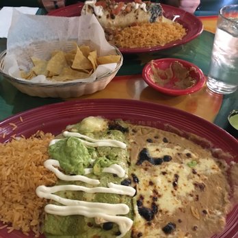 Salsa & Beer - My go-to : Spicy Green Enchiladas and my boyfriend's go to: California Burrito! - Mexican Near Me - Van Nuys, California Salsa & Beer - My go-to : Spicy Green Enchiladas and my boyfriend's go to: California Burrito! - Mexican Near Me - Van Nuys, California