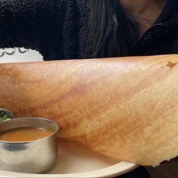 Udupi Palace - Paper Masala Dosa - Indian Near Me - Artesia, California