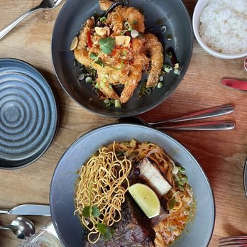 Pusadee's Garden - Short rib & crispy shrimp - Thai Near Me - Pittsburgh, Pennsylvania