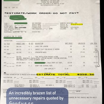 Goodyear Auto Service - see my review - Tires Near Me - Indianapolis, Indiana Goodyear Auto Service - see my review - Tires Near Me - Indianapolis, Indiana