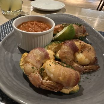 Foodcraft - Bacon and shrimp stuffed jalapeños - Seafood Near Me - Gulf Shores, Alabama