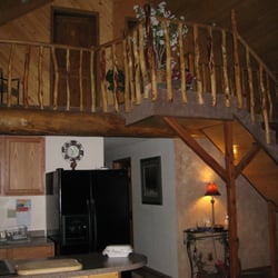Diamond Willow Inn - bottom, looking up