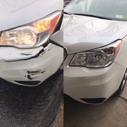 Peekskill Auto Body & Truck Painting - Before and after