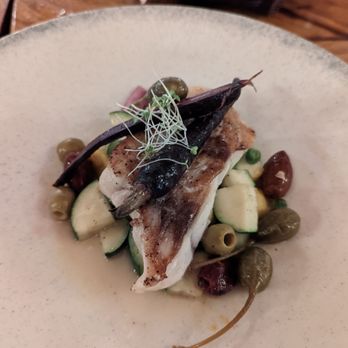Romeo y Julieta - Lemon butter sea bass - Italian Near Me - Cabo San Lucas, BCS