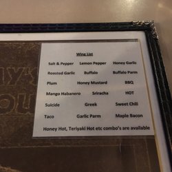 Sammy's Chophouse - Wing night 25 cents Thursdays